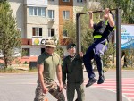 Эстафета для сотрудников патрульной полиции