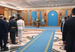 Президент Касым-Жомарт Токаев принял участие в церемонии вручения государственных наград, высших воинских и специальных званий, классных чинов