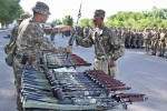 Ритуал вручения вооружения и военной техники состоялся в воинской части 32363