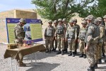 Инженерно-саперный батальон войсковой части 58012 в рамках подготовки по специальности провёл занятия по огневому способу взрывания
