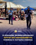 В городе Қонаев зафиксировано почти 200 нарушений на пляжах с начала сезона