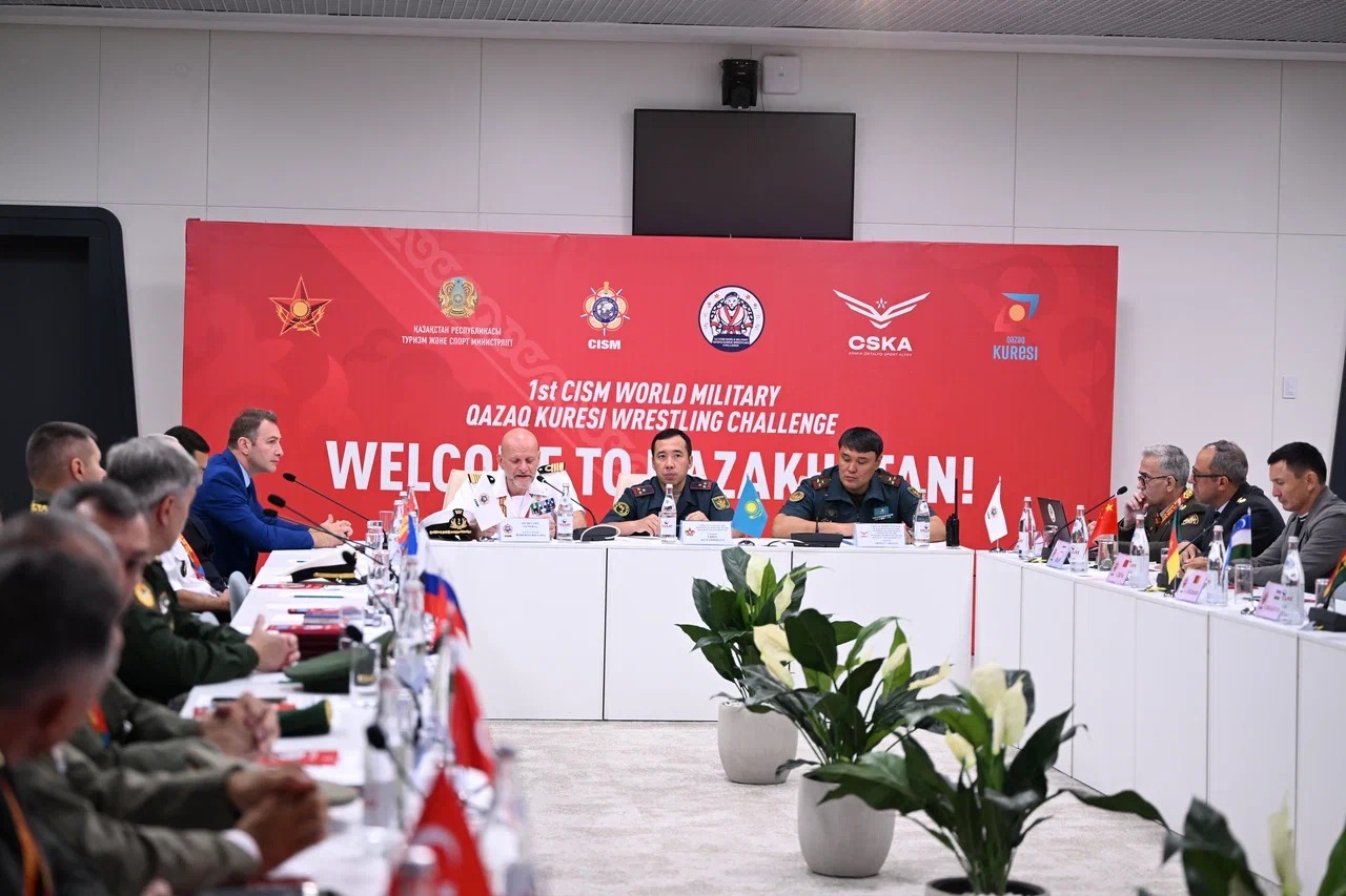 Қазақ күресі в Астане: первый мировой чемпионат среди военнослужащих