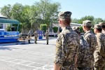 В городе Қонаев завершились воинские сборы с военнообязанными