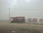 В Алматинской области продолжаются работы по ликвидации возгорания на полигоне твёрдых бытовых отходов