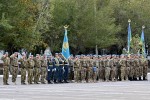 В Десантно-штурмовой бригаде Конаевского гарнизона прошли проводы солдат