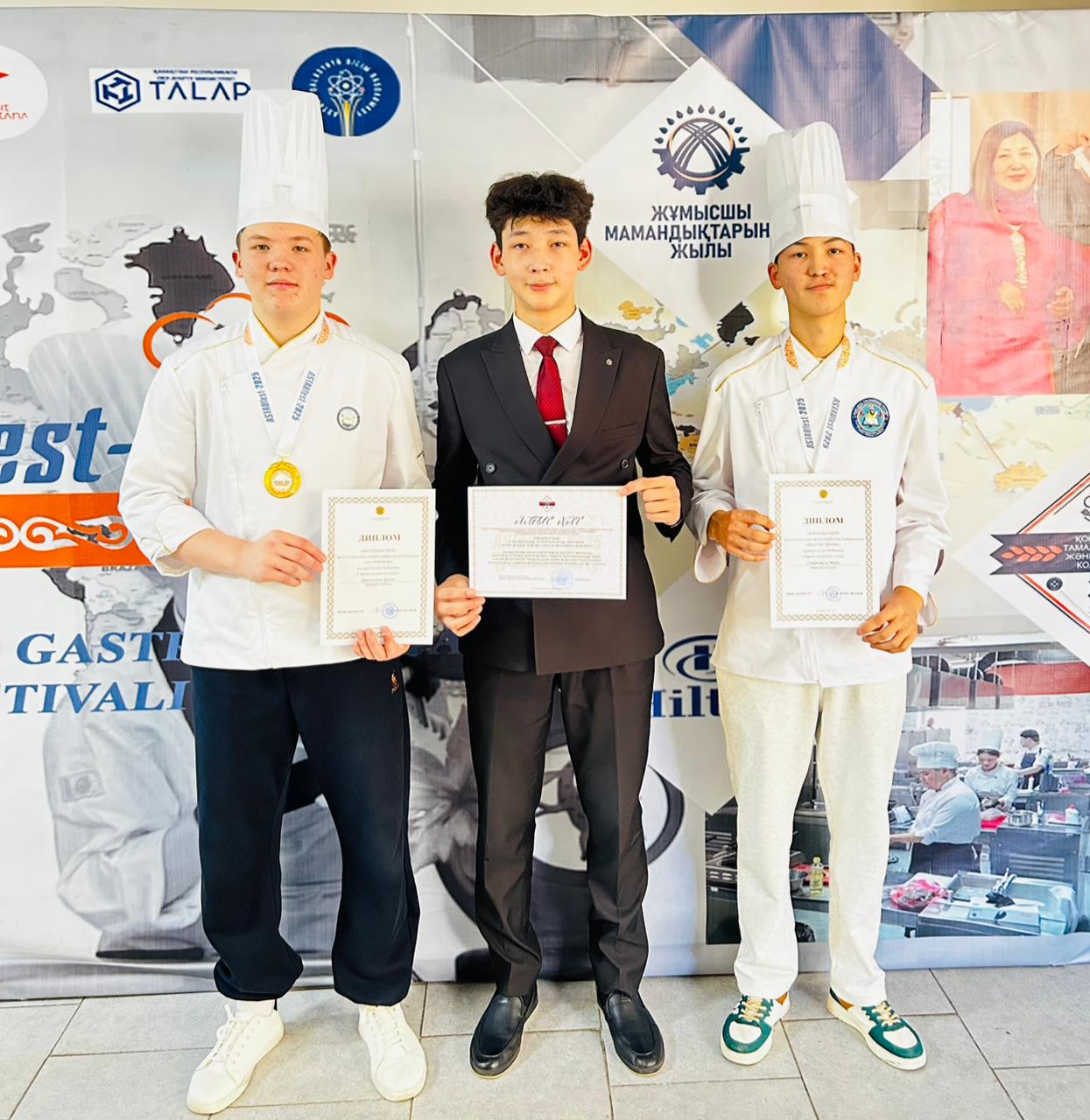 Алматы облысы студенттері «ASTAUfest-2025» халықаралық гастрономиялық фестивалінде Гран-при иеленді