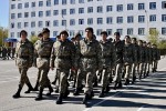 Молодое пополнение десантно-штурмовой бригады Конаевского гарнизона проходит адаптацию к военной службе