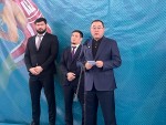 Пресс-конференция с участием серебряных призёров XXIX Олимпийских игр в Пекине - Нурбакыта Тенизбаева (Казахстан) и Канатбека Бегалиева (Кыргызстан)