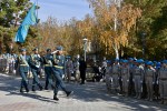 В городе Қонаев «Жас сарбазовцы» приняли первую торжественную клятву