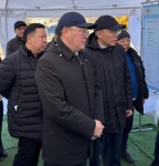 Аким области ознакомился с реализацией инвестиционных и инфраструктурных проектов в Енбекшиказахском районе
