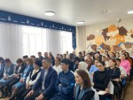 Коалиция өкілдері Тоқатаев мектебінің ұжымымен жүздесті