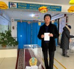 Өмірқұл Айниязов Талғарда өз таңдауын жасады