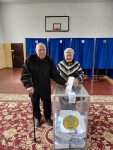 90-летний аксакал принял участие в Республиканском референдуме