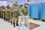 Военнослужащие Конаевского гарнизона приняли участие в референдуме