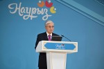 Глава государства поздравил казахстанцев с праздником Наурыз