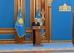 Глава государства выступил на церемонии вручения государственных наград и воинских званий