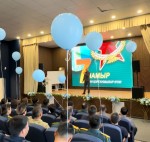 В Алатау состоялось торжественное мероприятие, посвящённое 7 мая – Дню защитника Отечества.