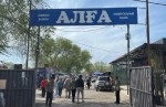 2026 жылғы 9 мамыр Қонаев қаласында, 1-шағынауданда, Құрылысшы көшесінде орналасқан «Алға» базары аумағында ауыл шаруашылығы жәрмеңкесі ұйымдастырылды