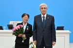 Глава государства наградил ряд казахстанцев
