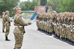 В Алатау солдаты Сил воздушной обороны дали клятву на верность Родине