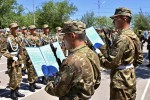 В Конаевском гарнизоне новобранцы приняли Военную присягу