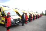 Передано 70 автомобилей скорой медицинской помощи