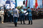 Қасым-Жомарт Тоқаев іс-шараға қатысушыларды «Айбын» әскери-патриоттық жастар жиынының аяқталуымен құттықтады