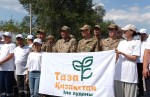 Іле ауданында «Таза Қазақстан» акциясы аясында ауқымды тазалық жұмыстары атқарылды