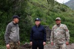 Марат Сұлтанғазиев сел жүрген аумақтарды аралады