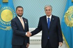 Мемлекет басшысы БҰҰ Еріктілер бағдарламасының атқарушы үйлестірушісі Тойли Курбановты қабылдады