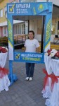Медицинская сестра из села Бірлік приняла участие в голосовании