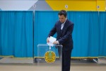 «Әділет» партиясының төрағасы Айбек Дәдебай тарихи Құрылтай сайлауында дауыс берді