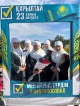 Аксакалы и әжелер приняли участие в голосовании