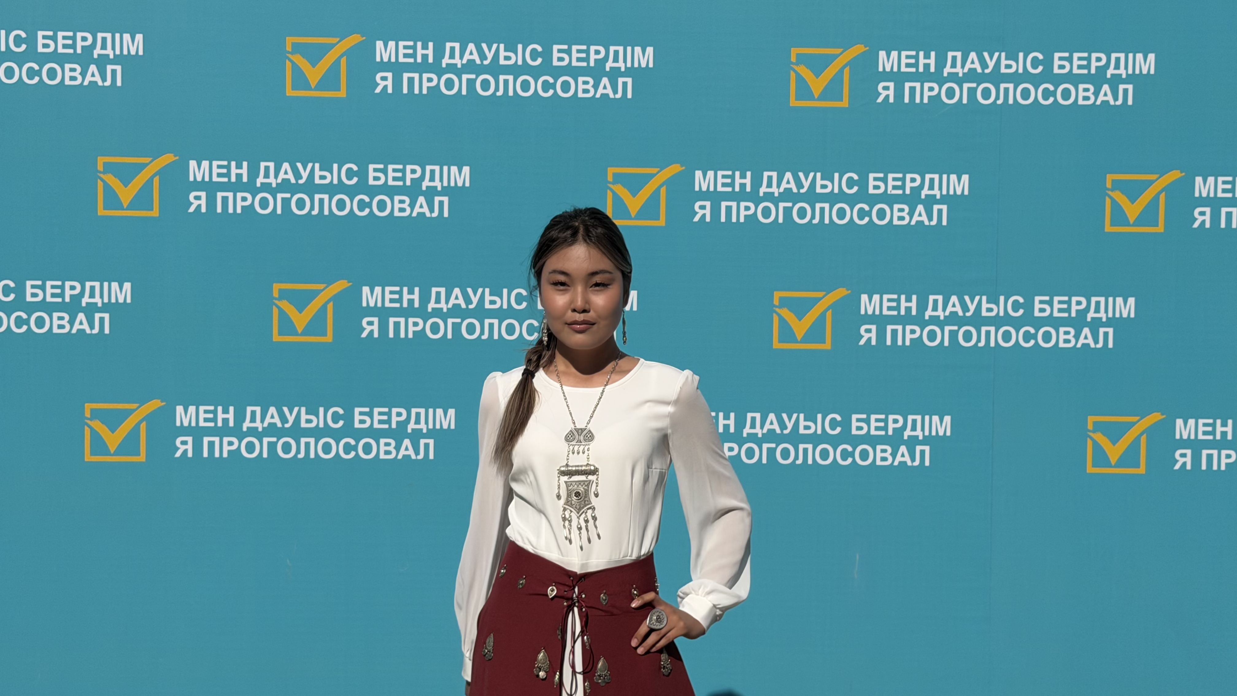 «Голос» жобасының қатысушысы алғаш рет сайлауға қатысты