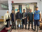 Көкпаршылар сайлау учаскесіне ұлттық киіммен келіп, дауыс берді