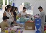 Қонаевта «Мектепке жол» акциясы аясында жәрмеңке өтті