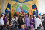 «Әділет» партиясы Қонаевтағы қарияларды Қарттар күнімен құттықтады