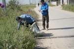 В городе Алатау прошел субботник в рамках программы «Таза Қазақстан»