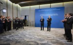 Касым-Жомарт Токаев и Ильхам Алиев приняли участие в запуске Транскаспийской волоконно-оптической линии связи (ВОЛС)