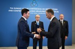 Состоялась церемония обмена подписанным Соглашением о сотрудничестве в целях развития Транскаспийского международного транспортного коридора между Правительством Республики Казахстан и Правительством Азербайджанской Республики