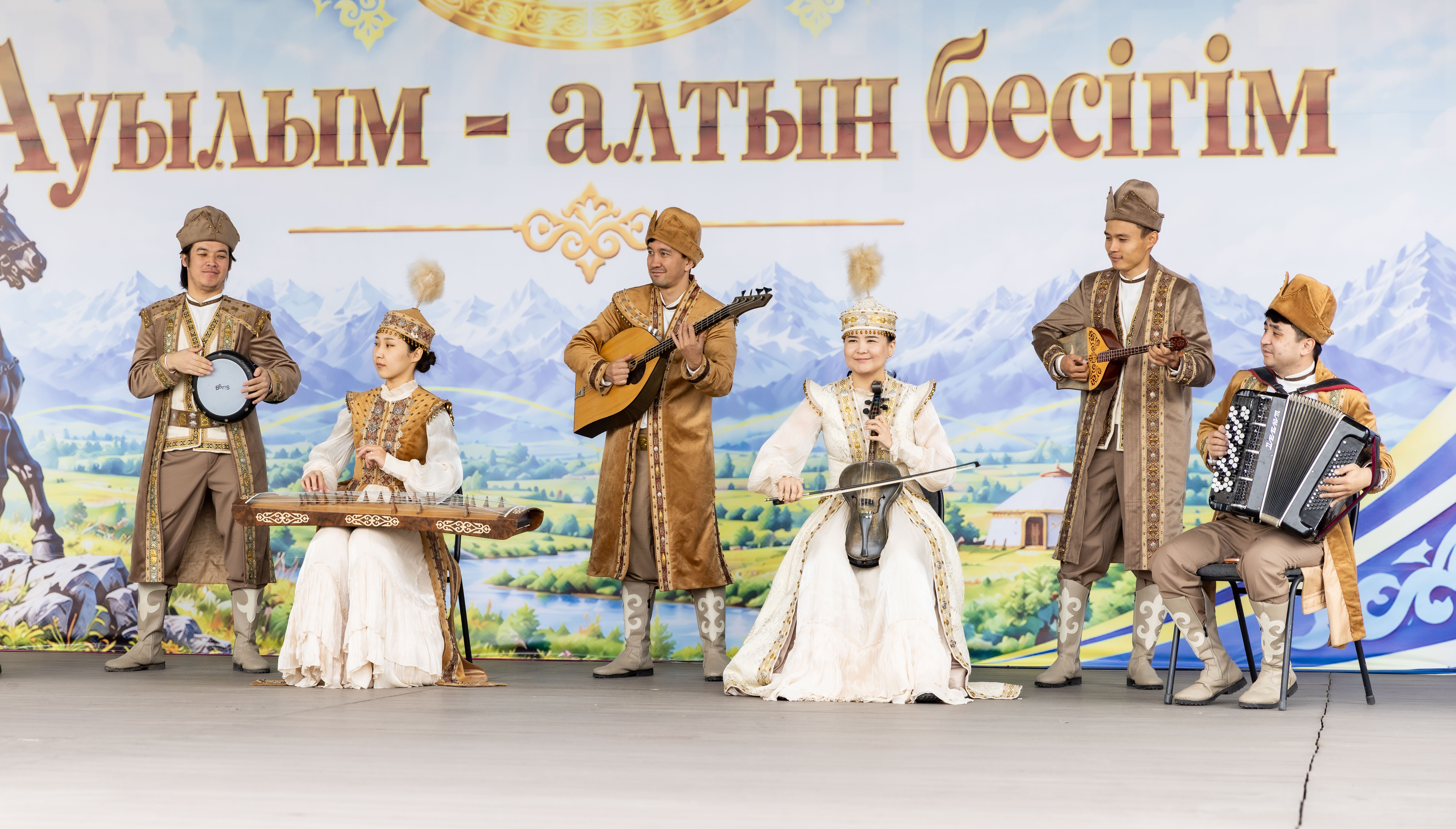 Карасайцы приняли эстафету