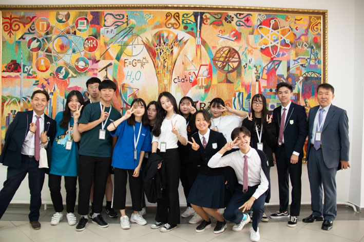 Школьники из Сеула гостили в Жетысу