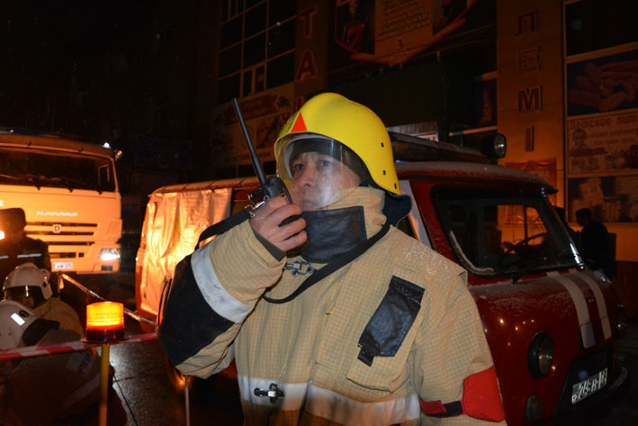 Ночные пожарно-тактические учения прошли в Талдыкоргане