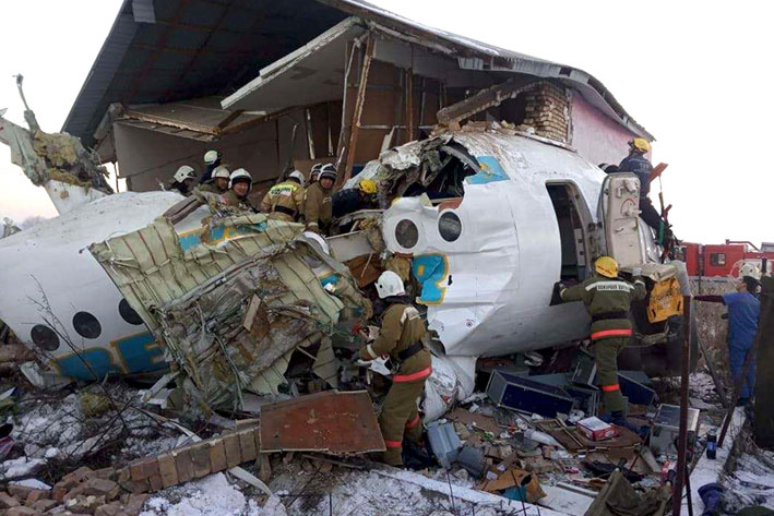 Расшифрованы самописцы рухнувшего самолета Bek Air