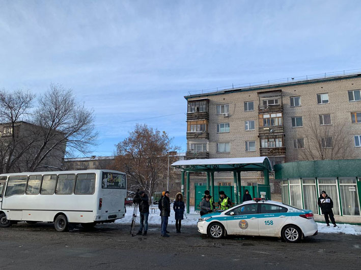 В Талдыкоргане прошло ОПМ «Автобус»