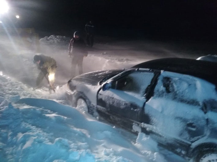 Семь человек спасли из снежного плена в Алматинской области