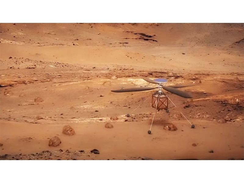 NASA скоро отправит вертолет на Марс