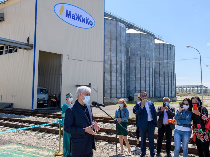 В Талдыкоргане открылся завод по переработке масленичных культур «Мажико».