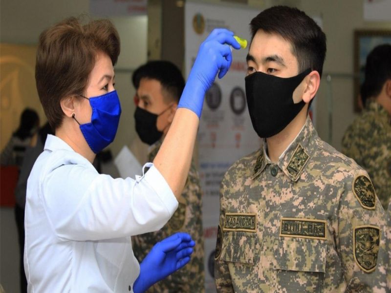 Военные госпитали задействовали для лечения больных COVID-19 в Казахстане